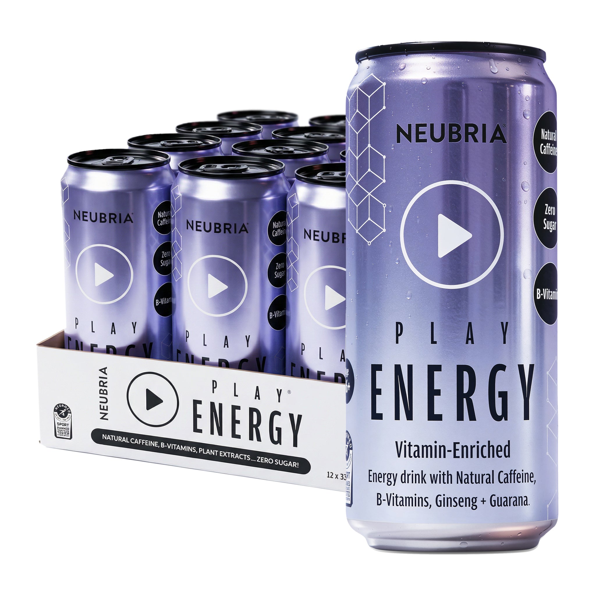 Play® Natural Energy - 12 Pack